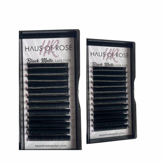 Haus of Rose Black Matte Lash Extensions Mixed Trays