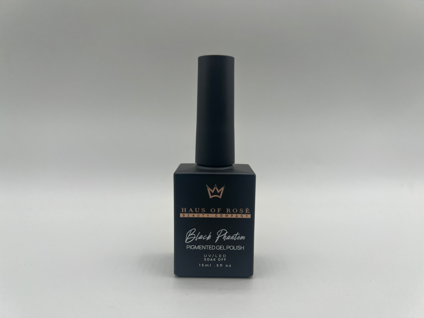 Haus of Rosé Black Phantom Pigmented Gel Polish