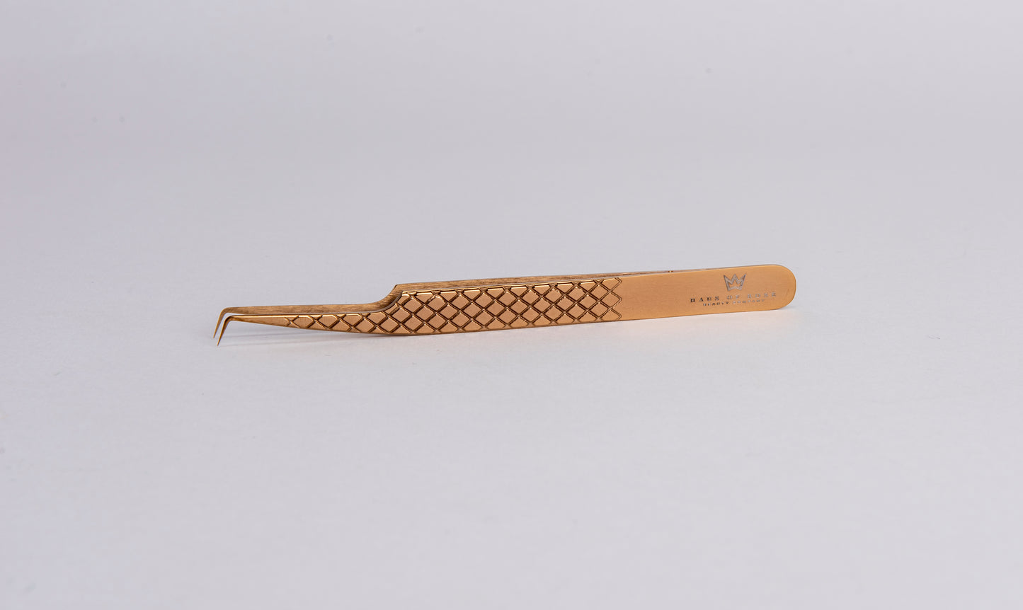 Professional Diamond Grip Volume Lash Tweezers